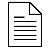 Documento con texto en líneas horizontales.